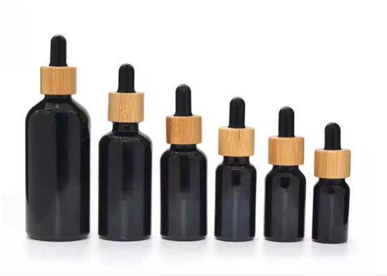 Het berijpen van van de het Druppelbuisjefles van 100ml de Kosmetische Flessen van het het Parfumdruppelbuisje Zwarte