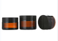 ODM OEM 4 Oz-Glas Kosmetische Kruiken met Deksels Amber Lip Balm Jars