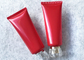 De Rode Plastic Kosmetische Buis van de compensatiedruk 200ml voor de Room van de Gezichtswas