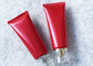 De Rode Plastic Kosmetische Buis van de compensatiedruk 200ml voor de Room van de Gezichtswas